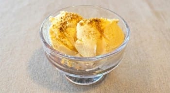 Persian Saffron Ice Cream (Two Scoops)